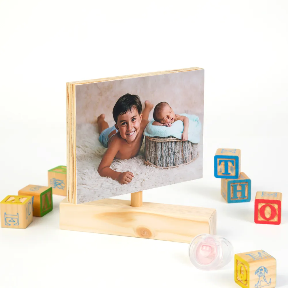 Portafoto giratorio doble cara